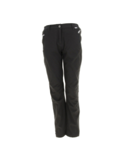 Pantalon de randonnée geo softshell noir femme - Regatta