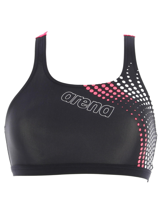 Maillot de bain 2 pièces vibracy noir femme - Arena