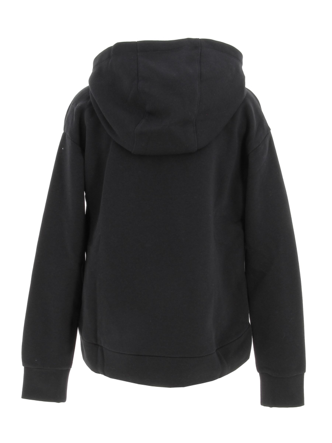 Sweat à capuche zippé nsw club noir fille - Nike