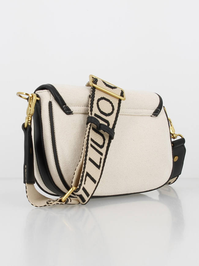 Sac à bandoulière crossbody blanc crème femme - Liu Jo