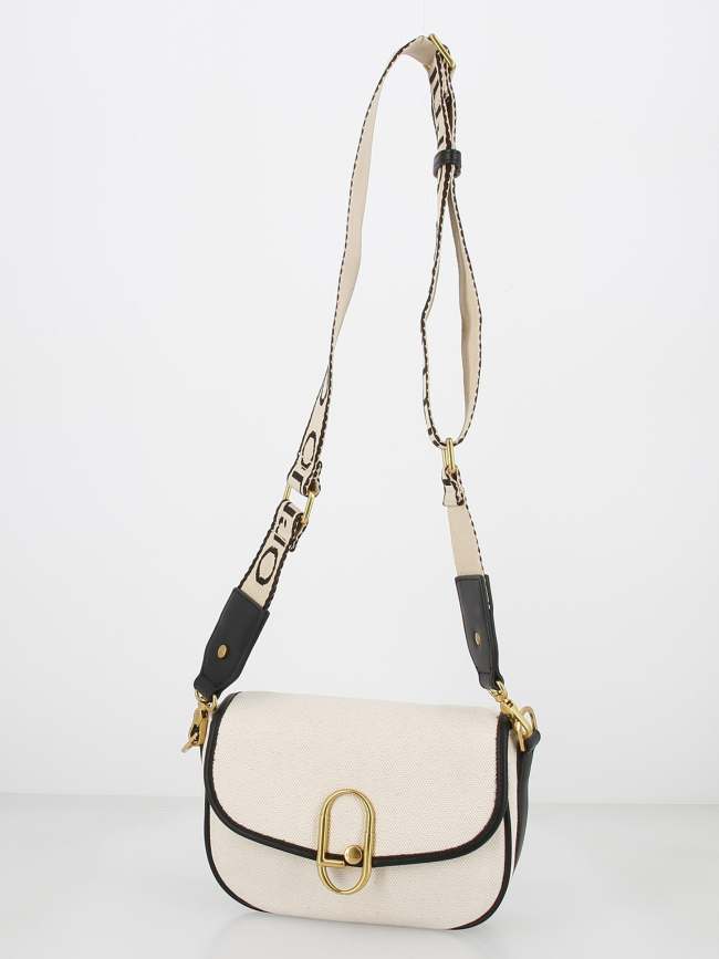 Sac à bandoulière crossbody blanc crème femme - Liu Jo