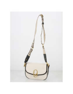 Sac à bandoulière crossbody blanc crème femme - Liu Jo