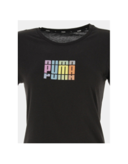 T-shirt logo noir femme - Puma