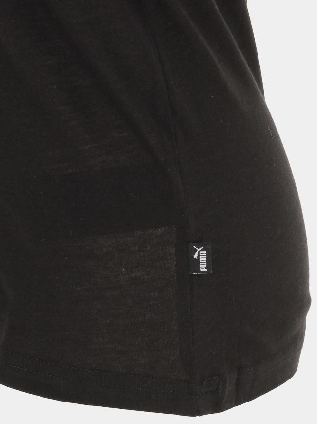 T-shirt logo noir femme - Puma