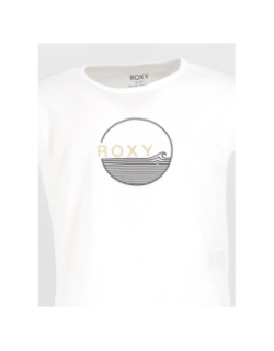 T-shirt star wavy blanc fille - Roxy