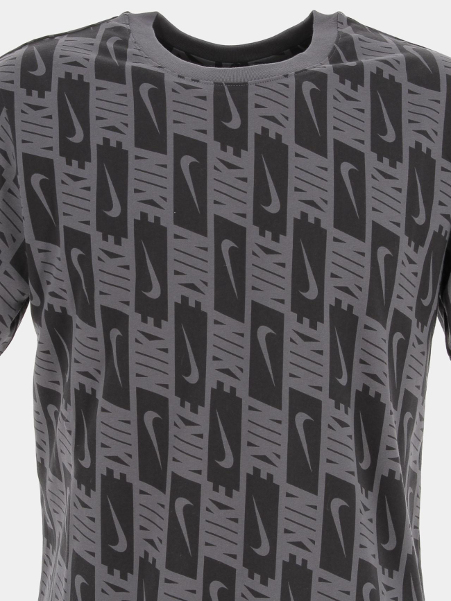 T-shirt repeat logo gris homme - Nike