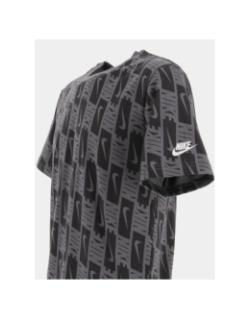 T-shirt repeat logo gris homme - Nike