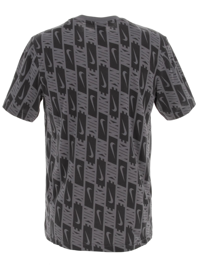 T-shirt repeat logo gris homme - Nike