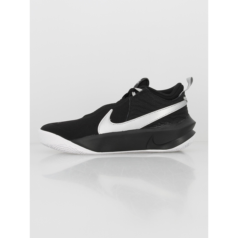 Chaussures basketball team hustle d10 noir garçon - Nike