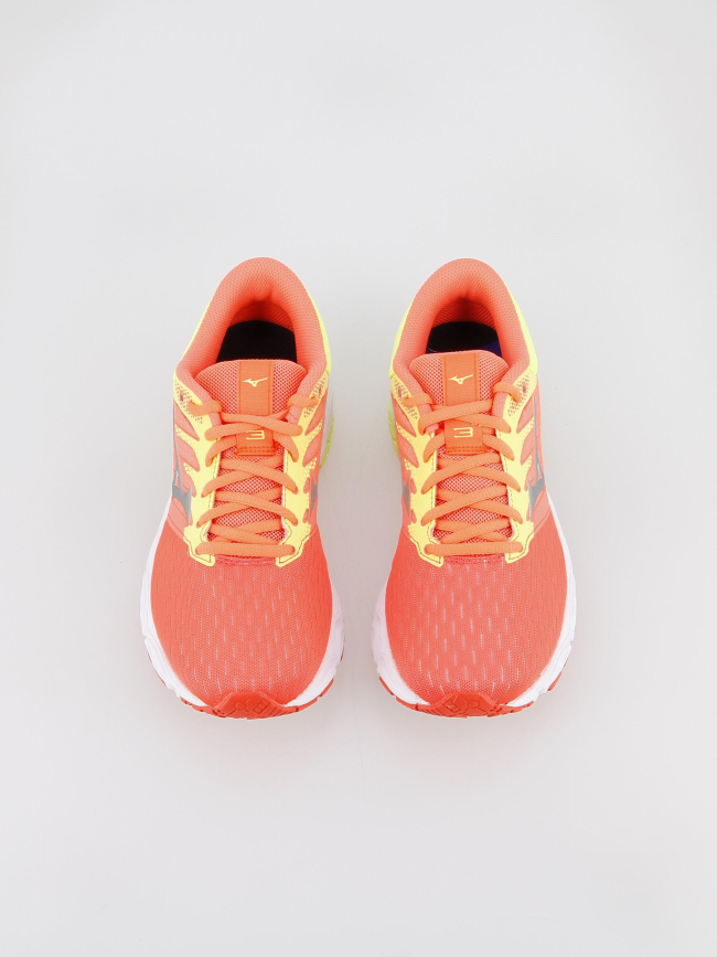 Chaussures running wave prodigy orange femme - Mizuno