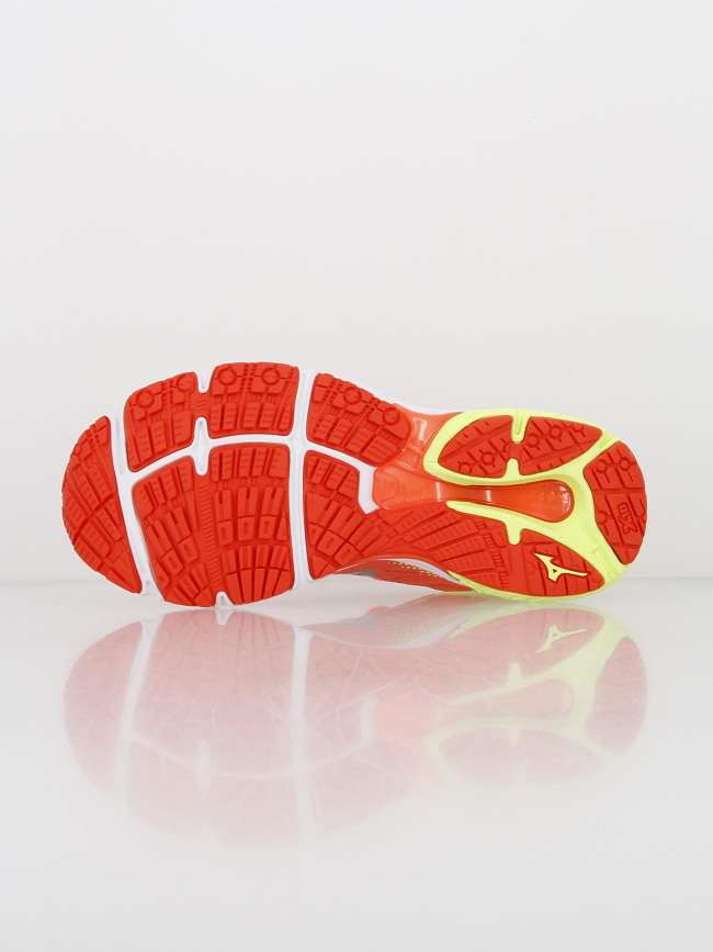 Chaussures running wave prodigy orange femme - Mizuno