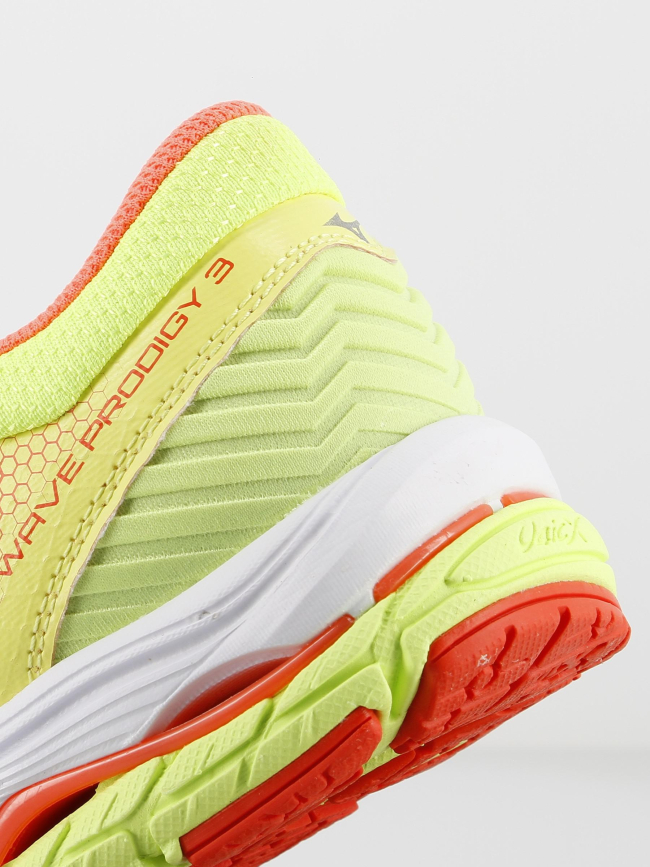 Chaussures running wave prodigy orange femme - Mizuno