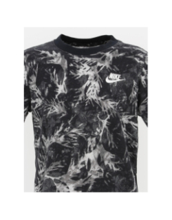 T-shirt nsw camo leaf noir garçon - Nike