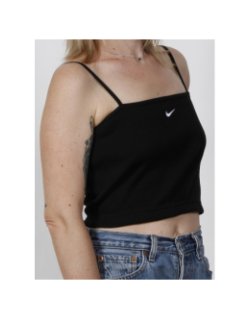 Débardeur crop nsw essential noir femme - Nike