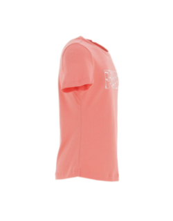 T-shirt multilogo rose fille - Puma