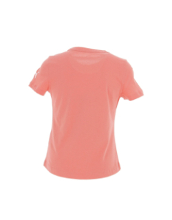 T-shirt multilogo rose fille - Puma
