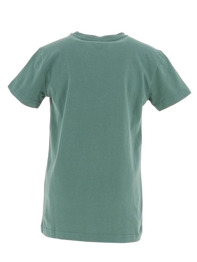 T-shirt no barriers vert garçon - Petrol Undistries