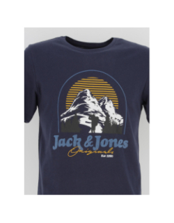 T-shirt jorrise bleu marine homme - Jack & Jones