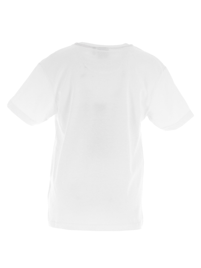 T-shirt print blanc garçon - Kaporal