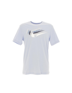 T-shirt sport swoosh bleu homme - Nike