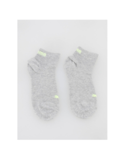 Pack 3 paires de socquettes sport gris - Puma