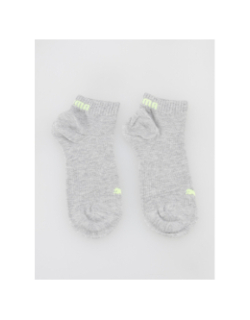 Pack 3 paires de socquettes sport gris - Puma