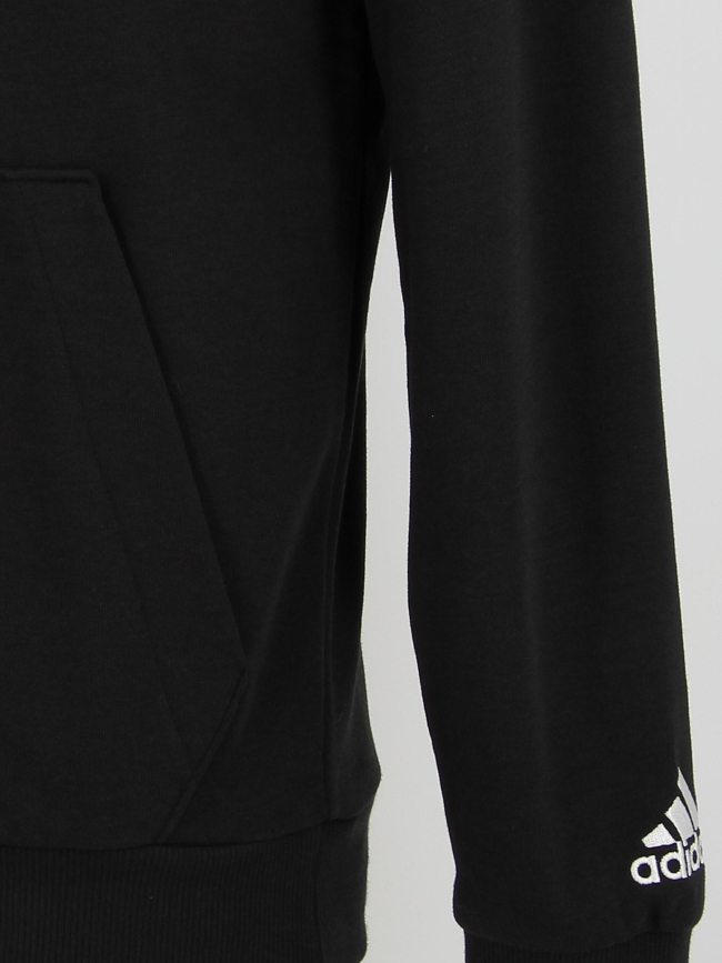 Sweat à capuche logo noir homme - Adidas
