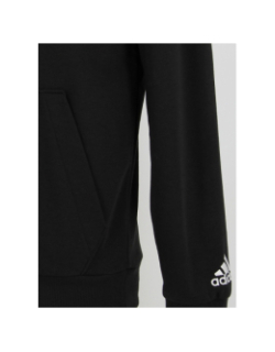 Sweat à capuche logo noir homme - Adidas