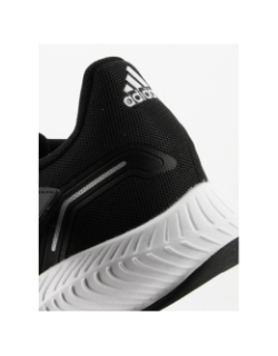 Chaussures running à scratch runfalcon 2.0 noir enfant - Adidas