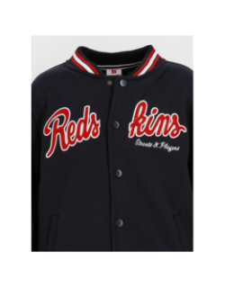 Veste teddy brode bleu marine garçon - Redskins