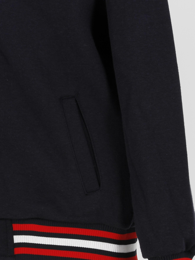 Veste teddy brode bleu marine garçon - Redskins