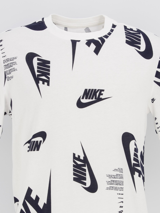 T-shirt tee club blanc homme - Nike
