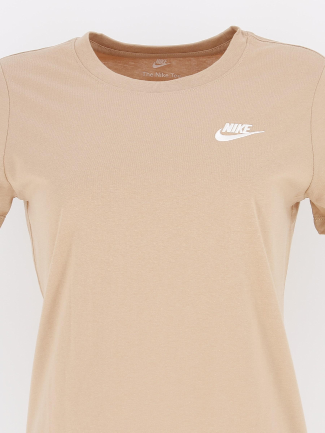 T-shirt nsw club beige femme - Nike