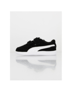 Baskets basses à scratch icra trainer noir garçon - Puma