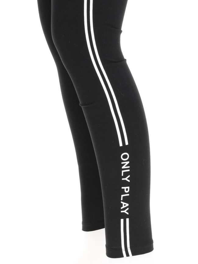 Legging de fitness taille haute positive hw noir femme - Only
