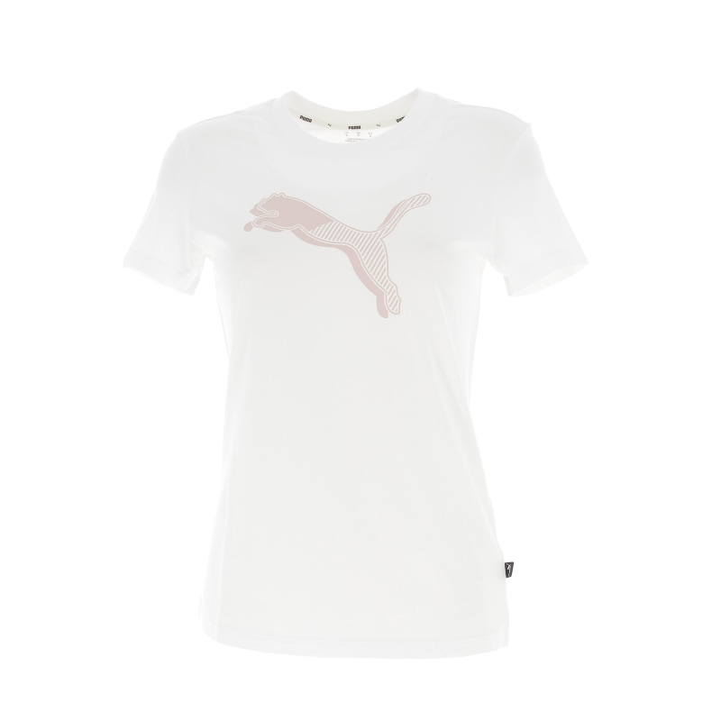 T-shirt power grph blanc femme - Puma
