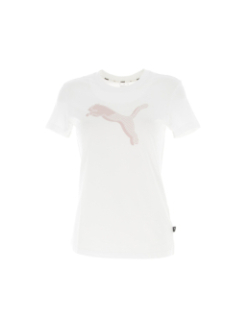 T-shirt power grph blanc femme - Puma
