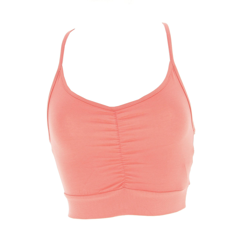 Brassière de sports positive bra rose femme - Only
