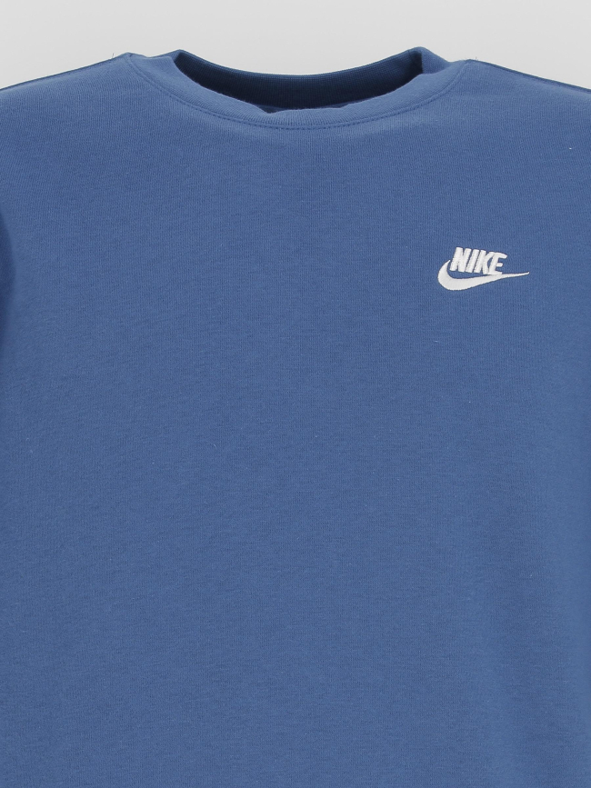 Sweat nsw club crew bleu homme - Nike