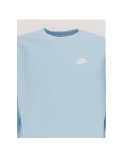 Sweat nsw club crew bleu clair homme - Nike