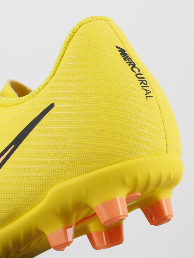 Chaussures de football vapor 15 club jaune enfant - Nike