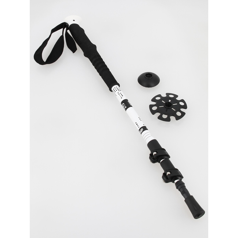 Bâton de randonnée télescopique hobo noir - Elémenterre