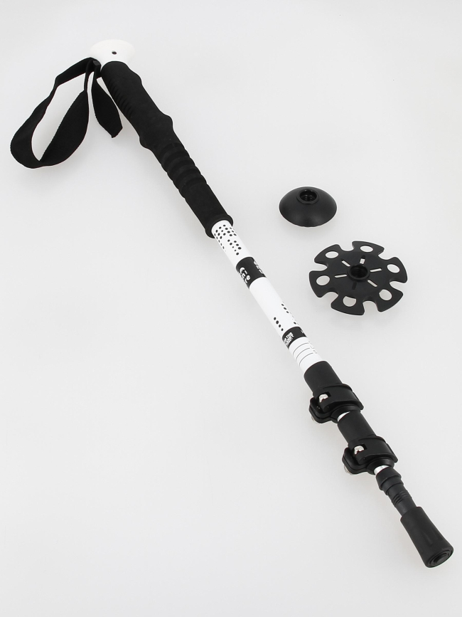 Bâton de randonnée télescopique hobo noir - Elémenterre