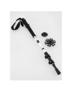 Bâton de randonnée télescopique hobo noir - Elémenterre