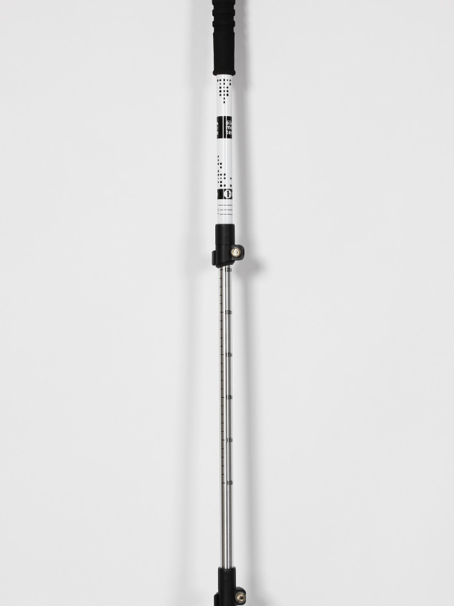 Bâton de randonnée télescopique hobo noir - Elémenterre