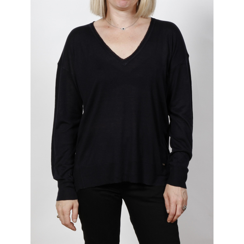 Pull fin breva bleu marine femme - La Petite Etoile