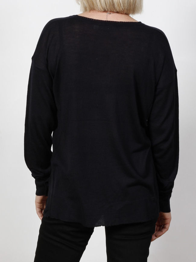 Pull fin breva bleu marine femme - La Petite Etoile