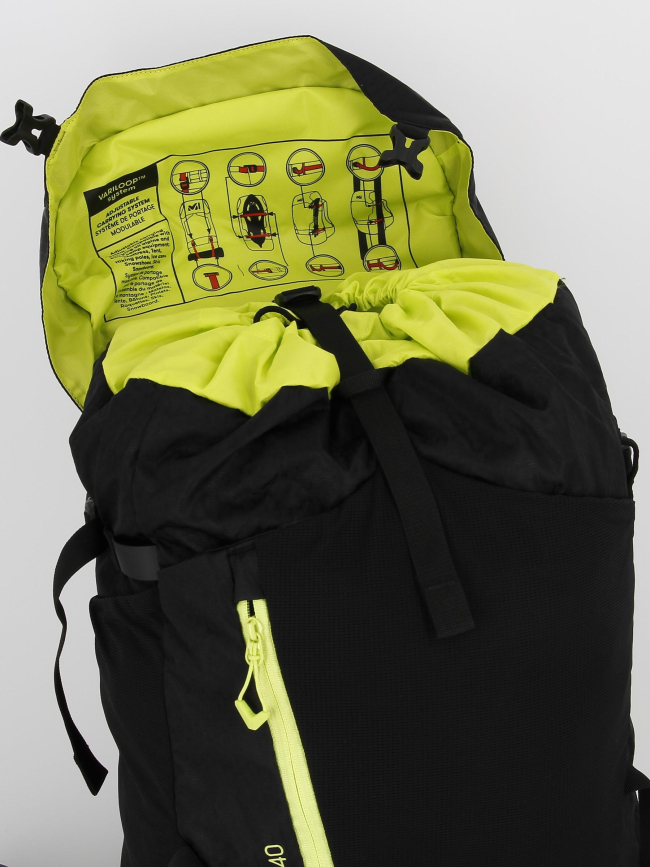 Sac à dos de randonnée ubic 40L noir - Millet