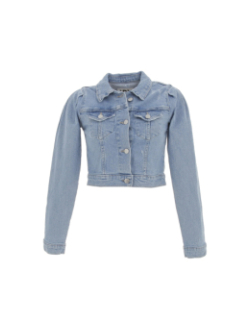 Veste en jean lullu denim bleu femme - Jacqueline De Yong