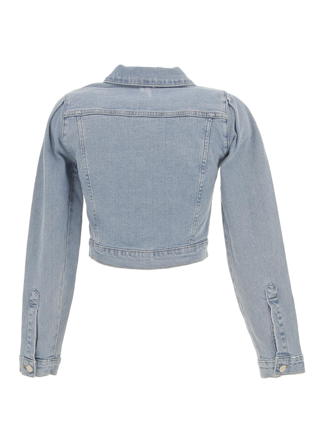 Veste en jean lullu denim bleu femme - Jacqueline De Yong